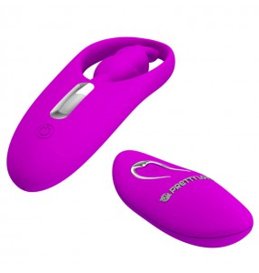 PRETTY LOVE - Wild Rabbit Wireless Remote-Controlled Vibration Wearable (Chargeable - Purple)